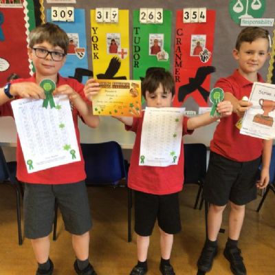 A collection of Strive for 5 Award winners